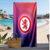 Middlesbrough Football Print Beach Towel, Large Soft Quick Dry Towel for Beach Camping Swimming