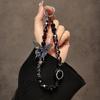 Luxurious Crystal Butterfly Bead Mobile Phone Lanyard Fashionable Handmade Bracelet Keychain Accessory Decoration