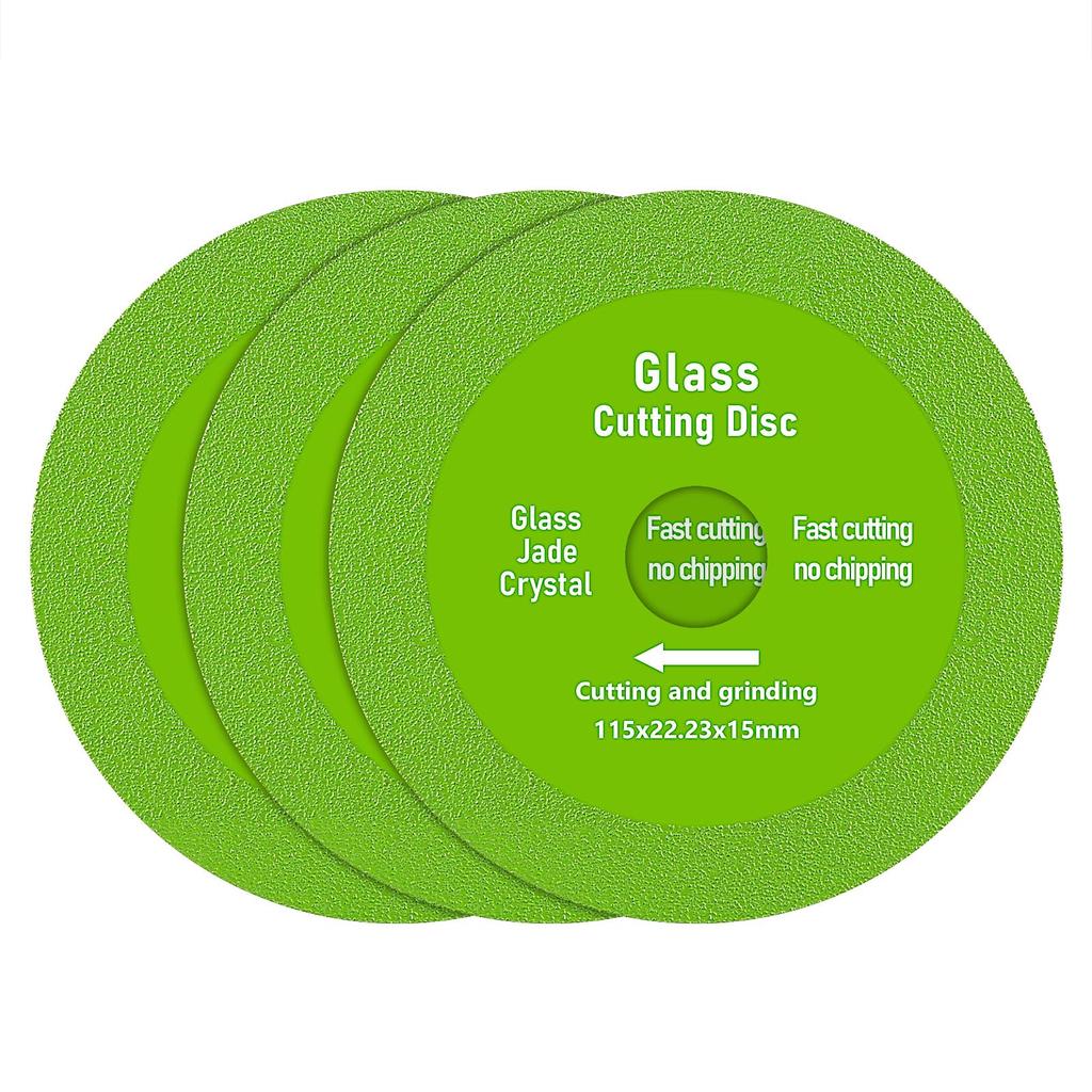 1/2/5 Stück Glasschneidescheibe 100mm x 22.23mm Ultradünne Sägeblatt Diamant Jade Weinflasche Keramik Polieren Winkelschleifer Maschine