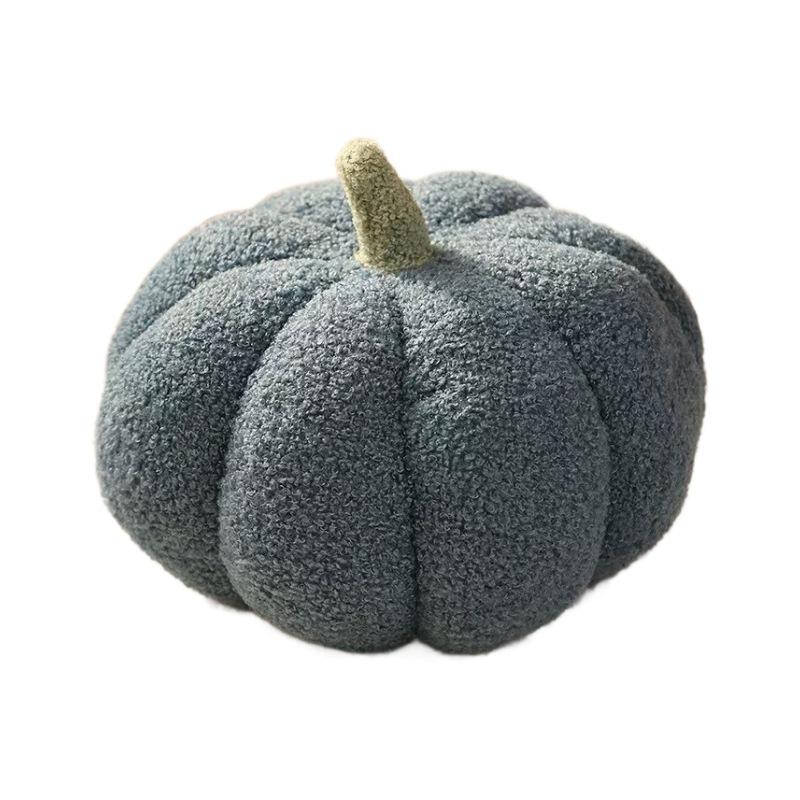 Simulation Pumpkin Persimmon Throw Pillow Small Pumpkin Plush Toy, Home Decoration Cushion Doll Halloween Gift
