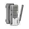 46 in 1 Electric Screwdriver Adjustable 3.7V USB C Rechargeable Removable Replaceable Power Tool for Mobile Phone