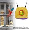     Windproof Warm Plush Hammock  ing Swing Bed Cave for Pet Bird Yellow S