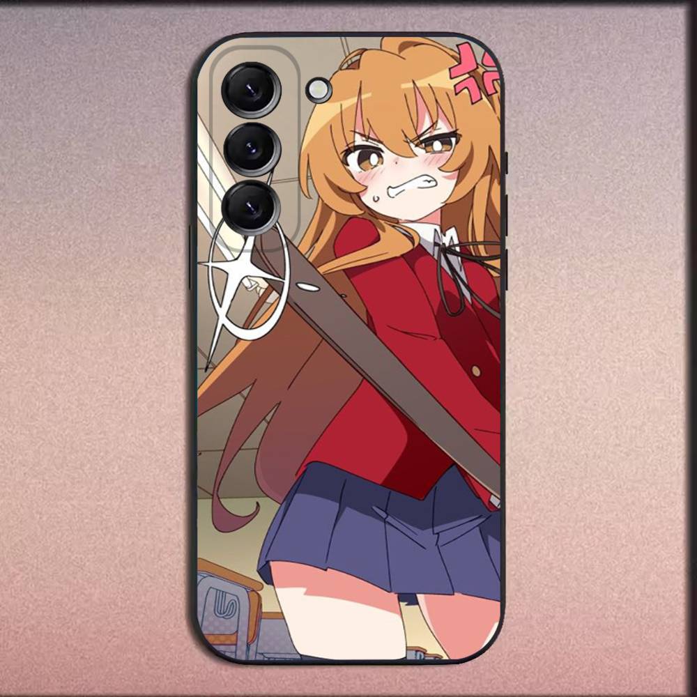 T-Taiga Toradora Aisaka Phone Case For Samsung Galaxy A20,A21s,A22,A31,A32,A52,A53,A72,73,A80 Soft Black Cover