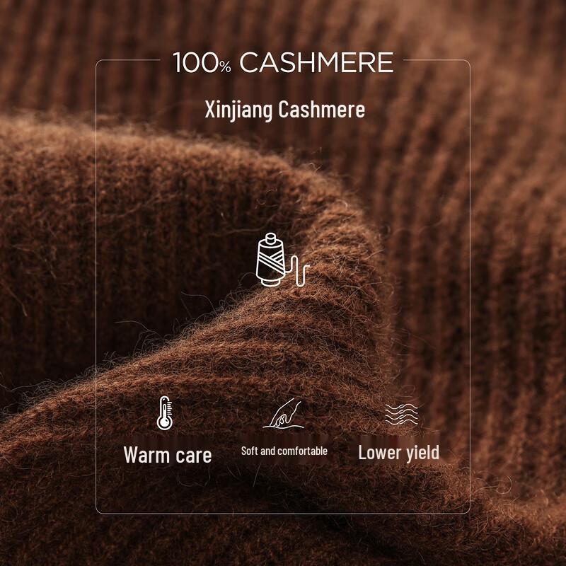 Komun Boca Women's 100% Cashmere Knit Sweater