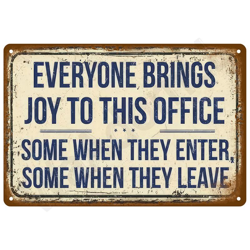 Vintage Bar Metal Signs Bathroom House Living Room Home Retro Wall Decorations Items Luxury Decor Interior Art Posters Tin Signs