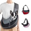 1pcs Pet Carrier Backpack Breathable Mesh Portable Lightweight Wear Resistant Crossbody Sling Bag For Dogs Cats Outdoor Travel