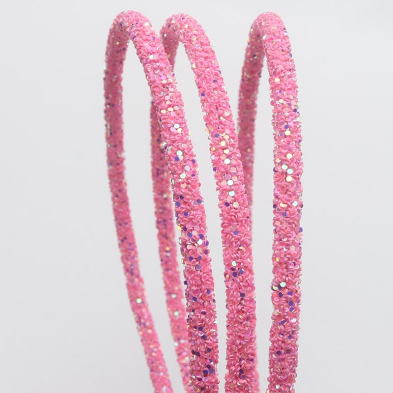 3 Piece Girls Glitter Hair Accessories Kids Soft Hair Bands Headbands Children Party Hairbands