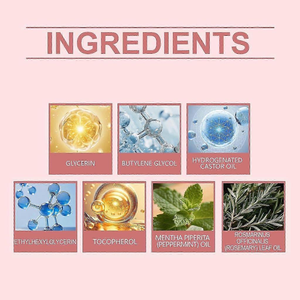 Hoegoa Hair Care Essence Smooth Glossy Hair Care Refreshing Non-Greasy Moisturizing Hair Portable Compact Essence