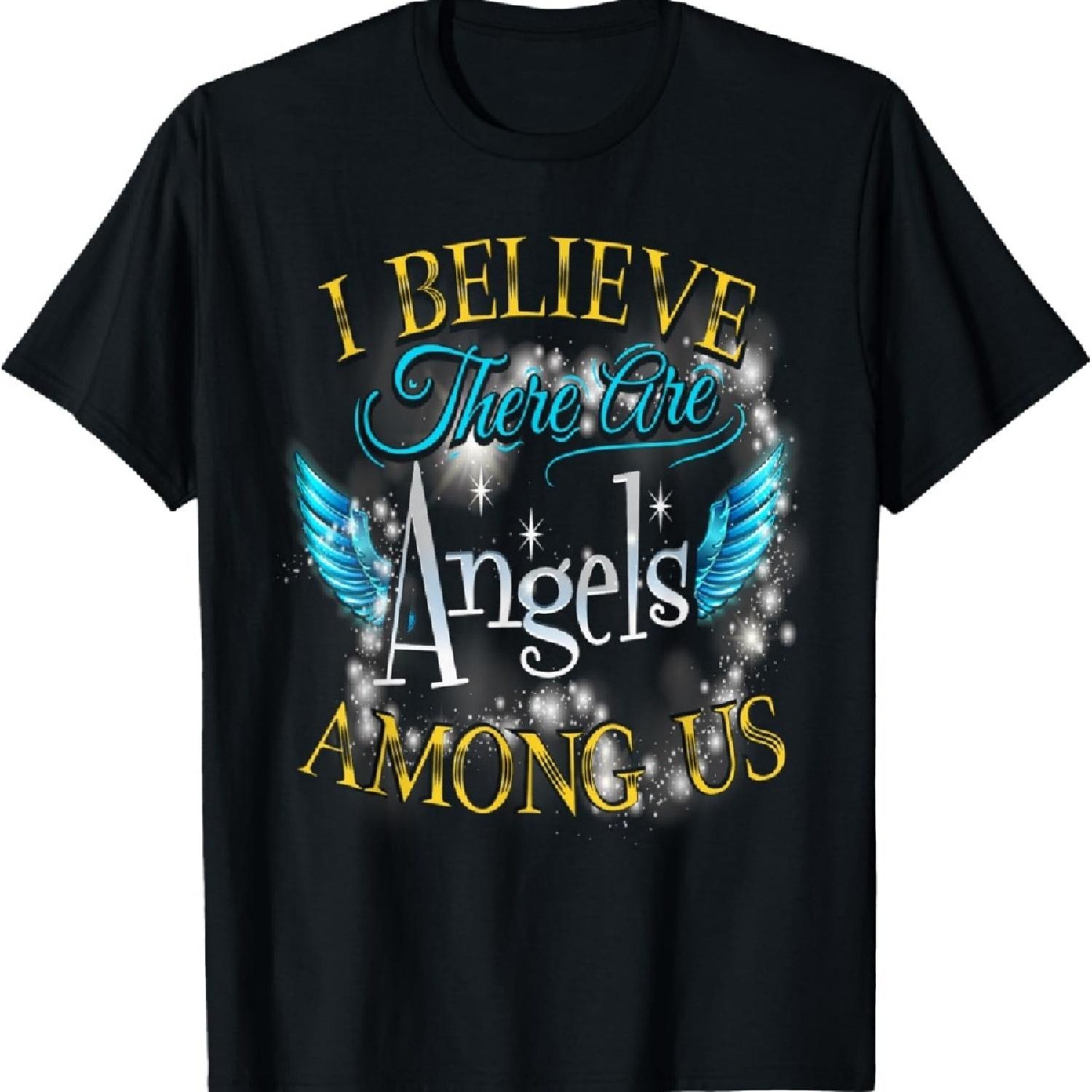 

I Believe There Are Angels Among Us Butterfly Lover T-Shirt XXXXXL чёрный