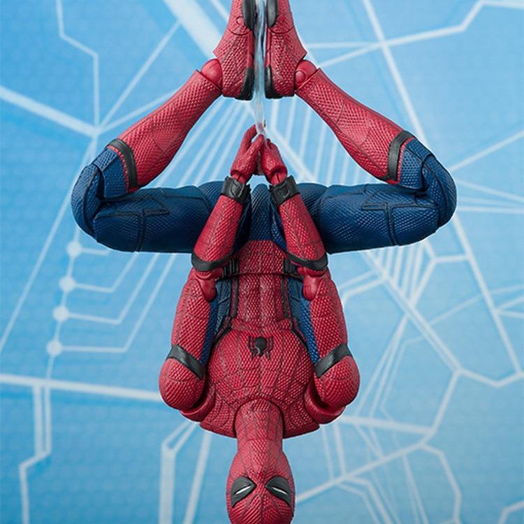 Marvel Spider-Man Homecoming Actionfigur SHF Rucksack Beweglich 6 Zoll Sammlerstück