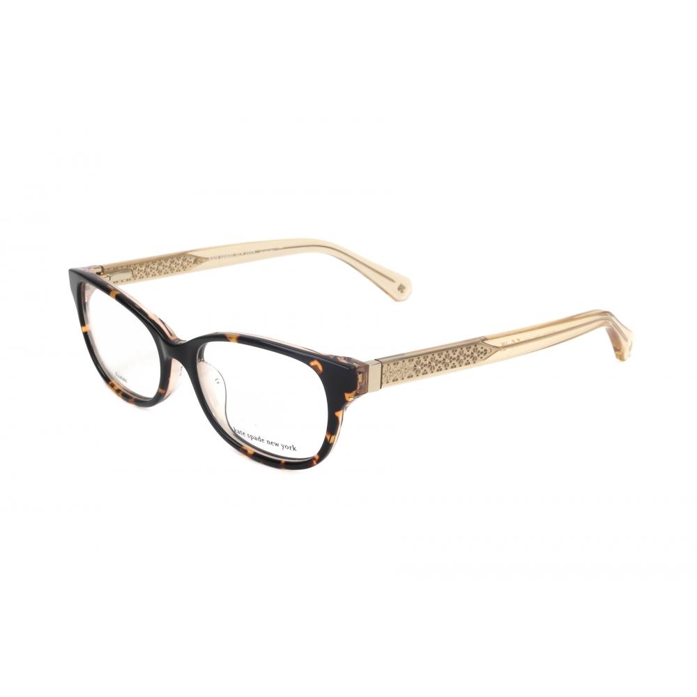 Kate Spade Damen S Havana 50mm optischS Havana