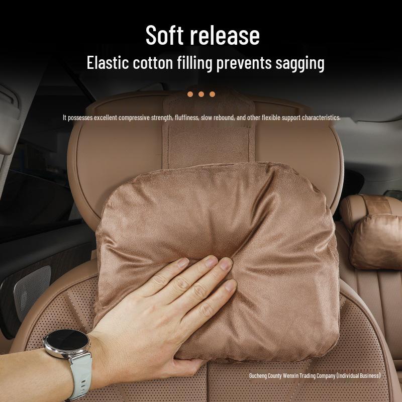 Suede Car Headrests & Lumbar Supports for Leapmotor C11 Models – Interior Accessories & Decorative Items.