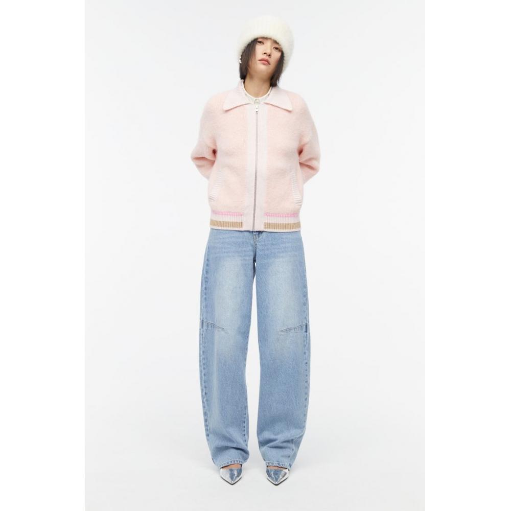 

H M RELAX REGULAR JEANS LIGHT DENIM BLUE