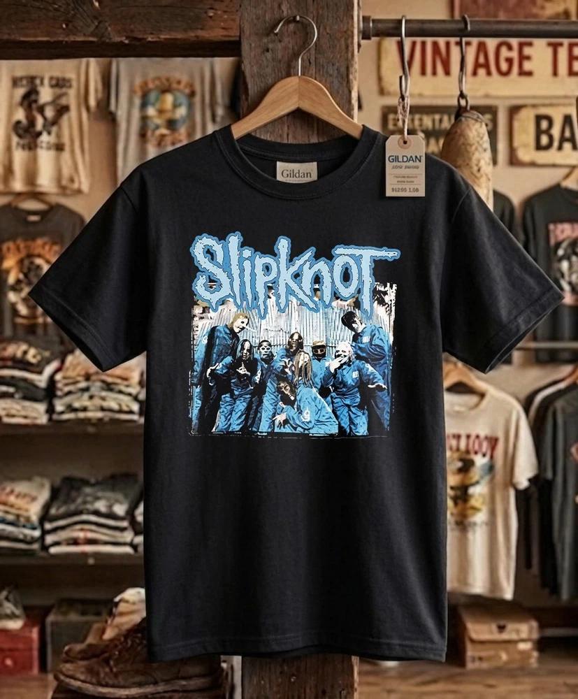 Vintage Slipk not Graphic Tee Y2K Heavy Metal Bootleg Streetwear Retro Unisex M
