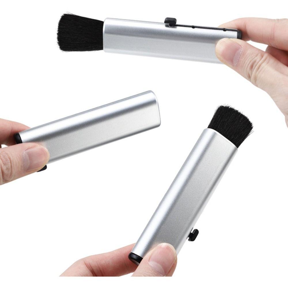 Black/Silver Computer Cleaning Brush Vent Brush Household Dust Cleaner Air Outlet Cleaning Tools