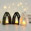 Portable Lanterns Vintage Style Candle Holder Night Lamp Ornament Outdoor Indoor Decorative Lantern