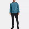 Under Armour Stretch Woven Crew Training Sweatshirt Men Sweatshirt Blue 1366193-597