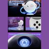 Robot Galaxy Projector Night Light Remote Control Nebula Projection Lights Bedroom Ambient Lighting
