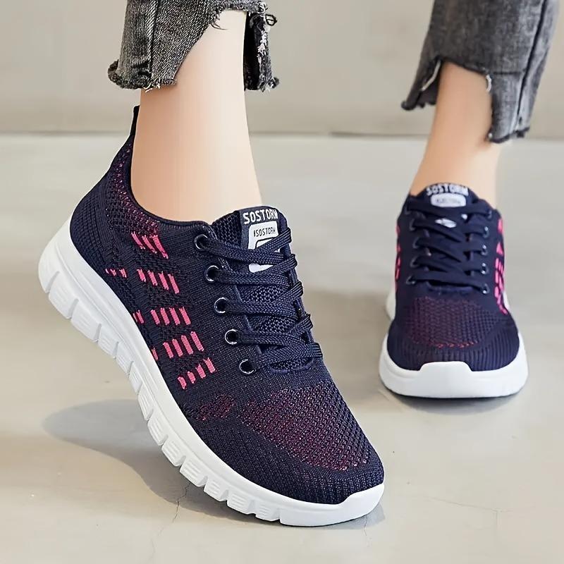Women's Lightweight Casual Sneakers, Soft Sole Sport Shoes