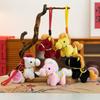 Mascot Dolls Plush Horse Doll Pendant Creative Zodiac Pony Figurine  Home Decoration