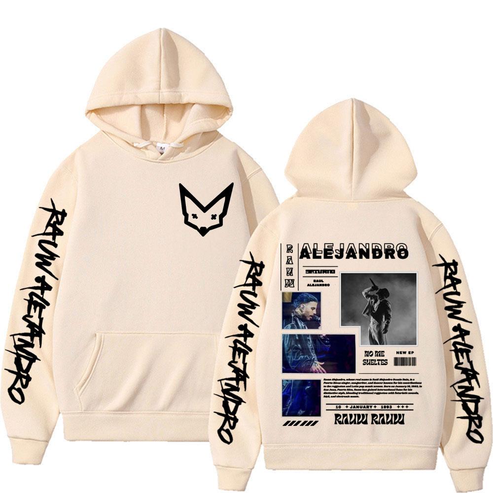 Singer Rauw Alejandro Tour Merch Hoodie Men's Clothing Hip Hop Fashion Harajuku Sweatshirt High Quality Casual Hooded Streetwear