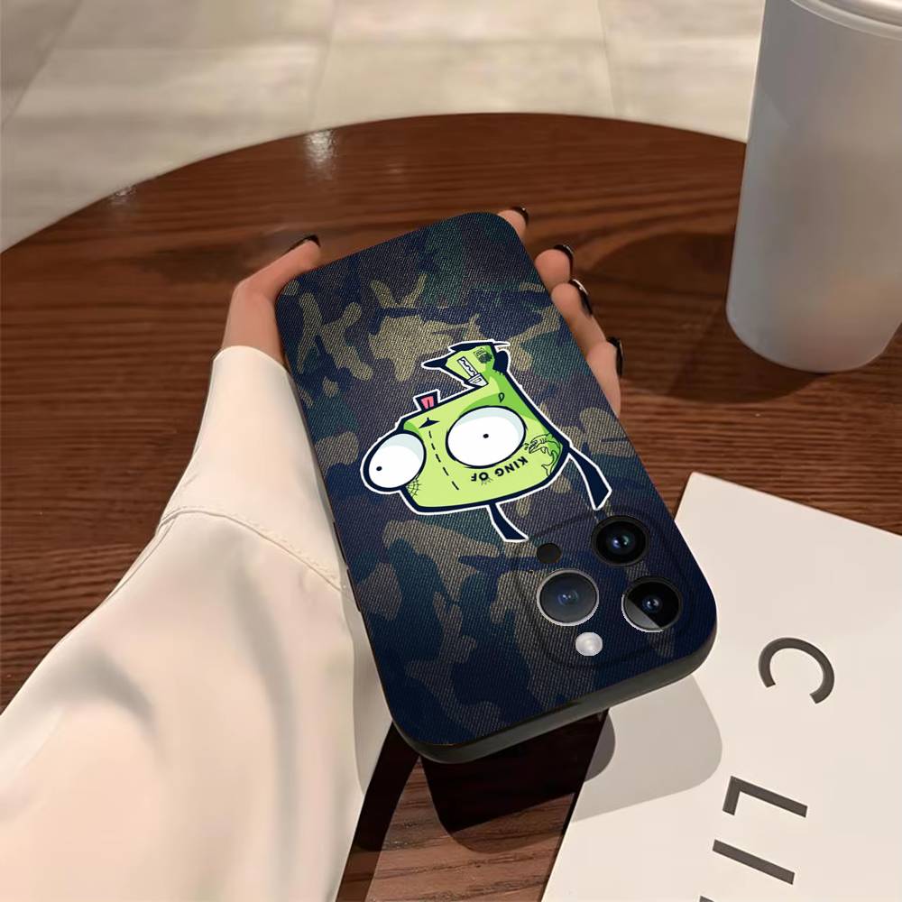 I-Invader Zim Gir   Phone Case for iPhone 17,16,15,14,13,12,11,Pro,X,Xs,Max,Plus Shockproof Cover