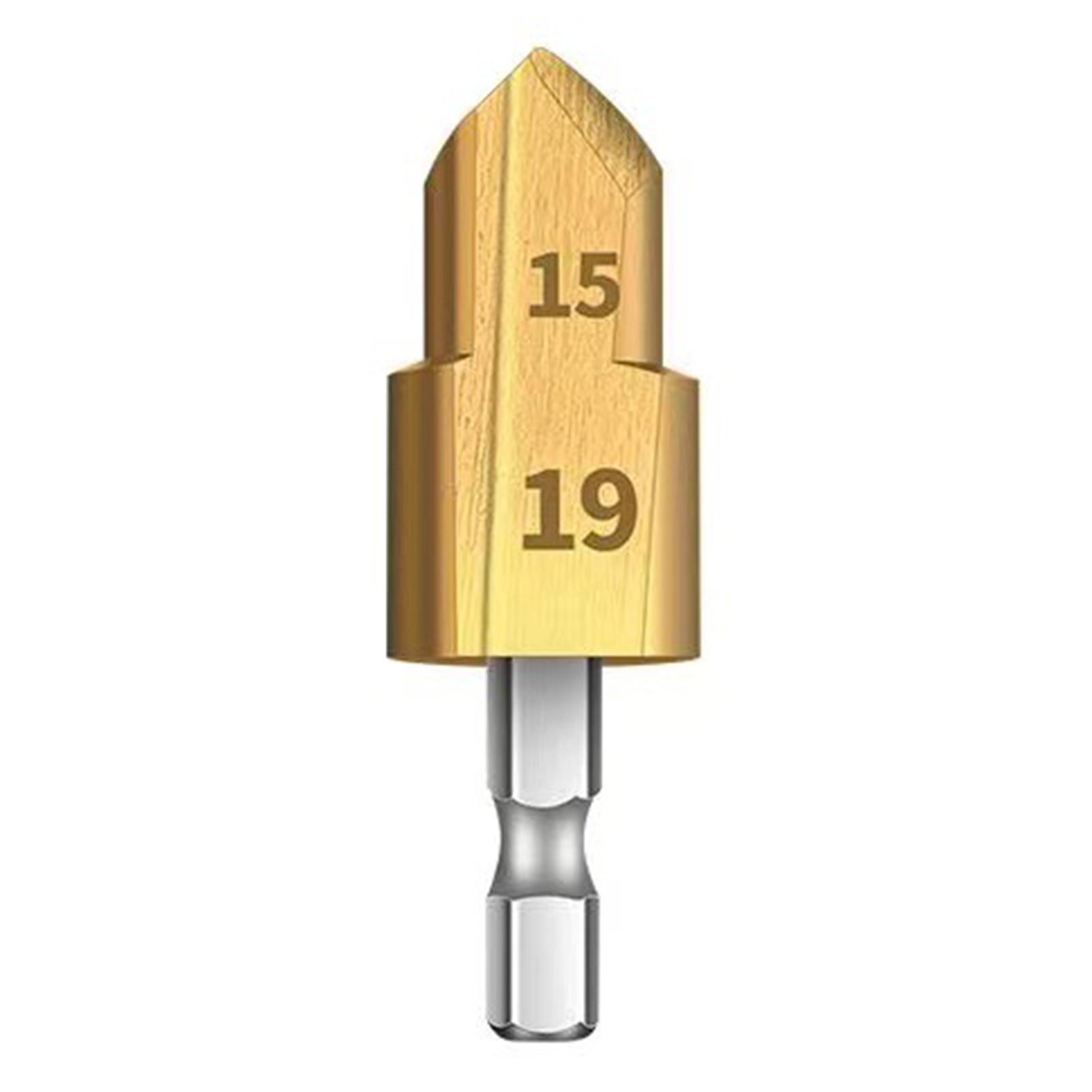 

1/3 шт. ступенчатое сверло PPR небольшого размера для соединения водопроводных труб, инструмент для сантехники