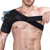 Adjustables Sports Shoulder Pads Breathable Ice Pack Shoulder Support Brace for Men Women