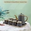 European Style Ceramic Tea Set - Luxury Living Room Teapot and Cup Set