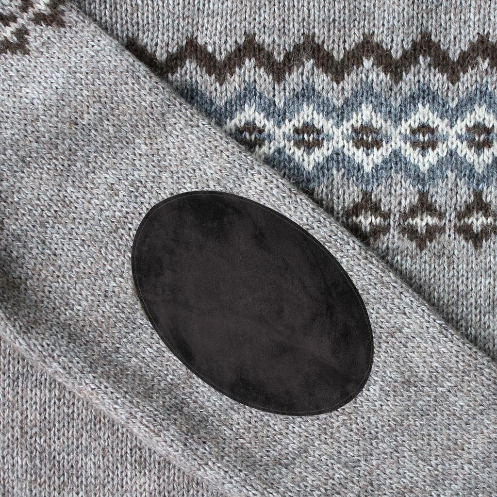 4 Pack Elbow Knee Iron-on Fabric Patches Repair Patches Oval for Clothing Repair Crafts Repair Kit Backpack Shoes Decoration