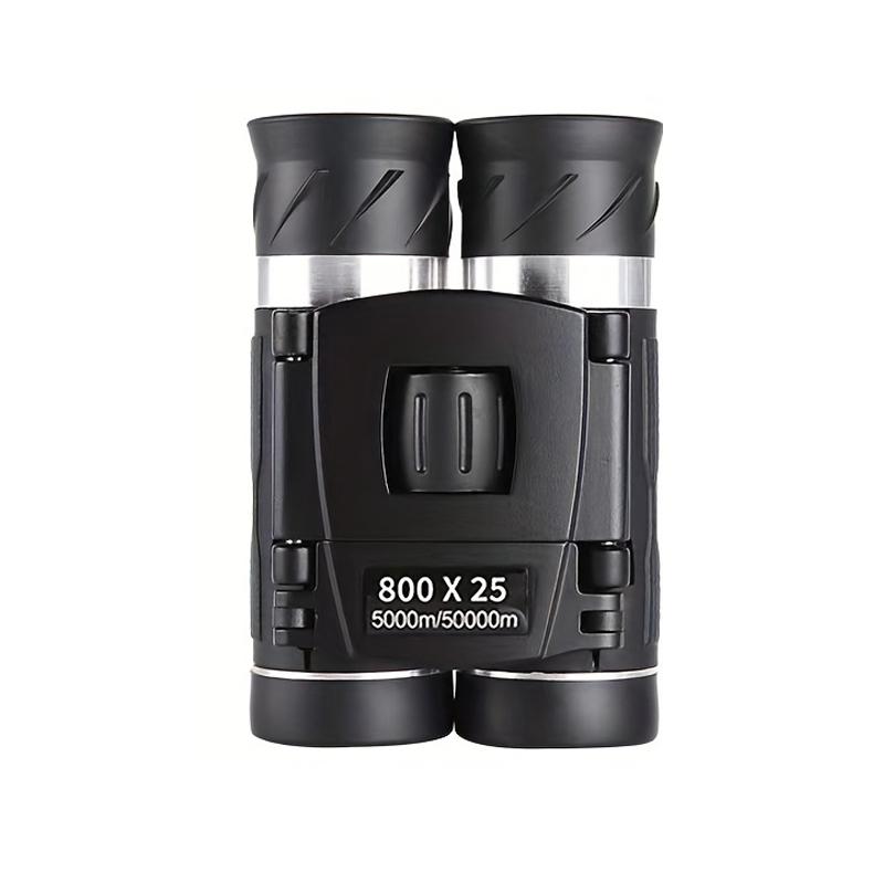800×25 Powerful Binoculars Long Range BAK4 Telescope HD Portable Folding Low Light Monocular 4K For Outdoor Hunting Camping