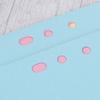 1Set A5 Index Divider Pack 5 Color Tab Dividers Extra Wide Reinforced Hole Design for 6-Ring Binders Quick Section Access