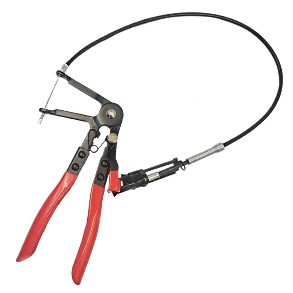 Bend-Type Throat Clamp For Automotive Hose Clamps Automotive Hose Fastening Pliers Pull Wire Clamp Pliers красный