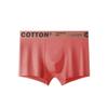 Men's Mid-Waist Boxer Briefs - Pure Cotton, Antibacterial, Breathable, Comfortable, High Elasticity, Non-Tight 60 Combed Cotton.