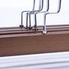5pcs Solid Wood Pants Rack Clip Wooden Clothing Store Household Pants Hanging Wooden Pants Hanging Hanger Non-Marking Skirt Clip Hanger With Clip