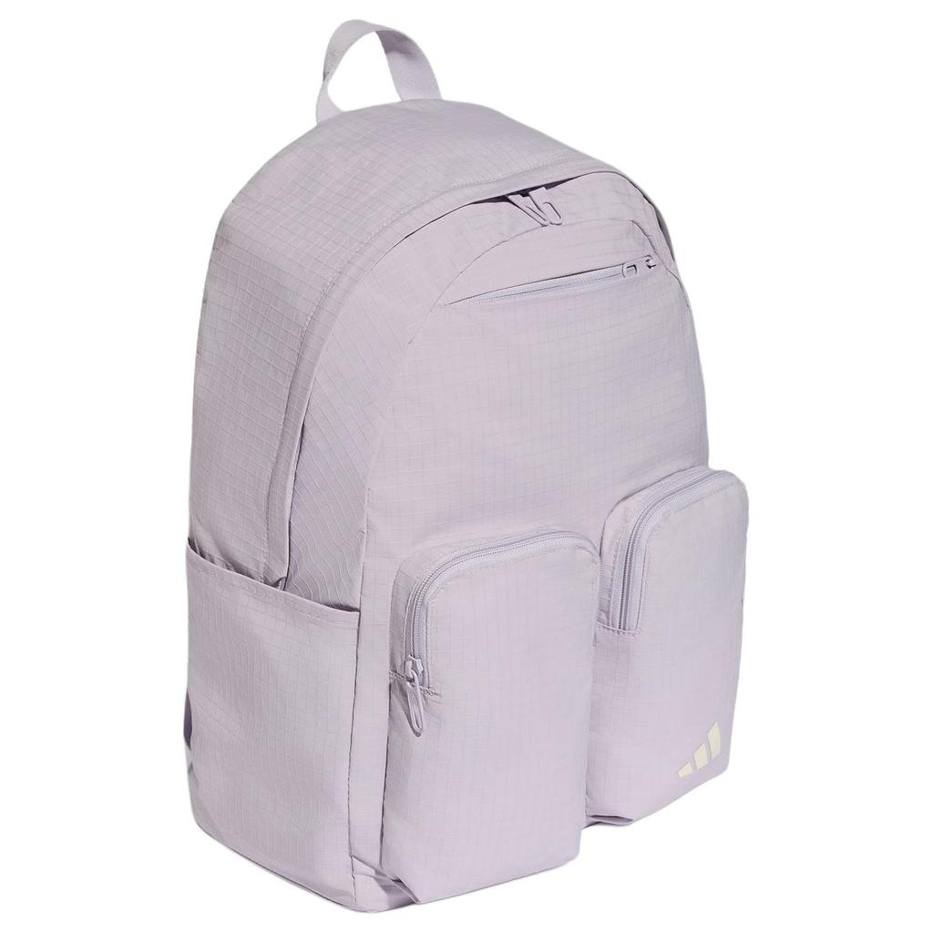 Adidas Campus Plaid Fabric Backpack Women's Light Purple IA8938