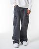 Dibsenseu Rise Wide Cargo Denim D500 - Black