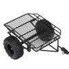 Metal RC Bucket Trailer Simulation Trailing Car for TRX4 D90 SCX10 CC01 110 DIY PartsBlack