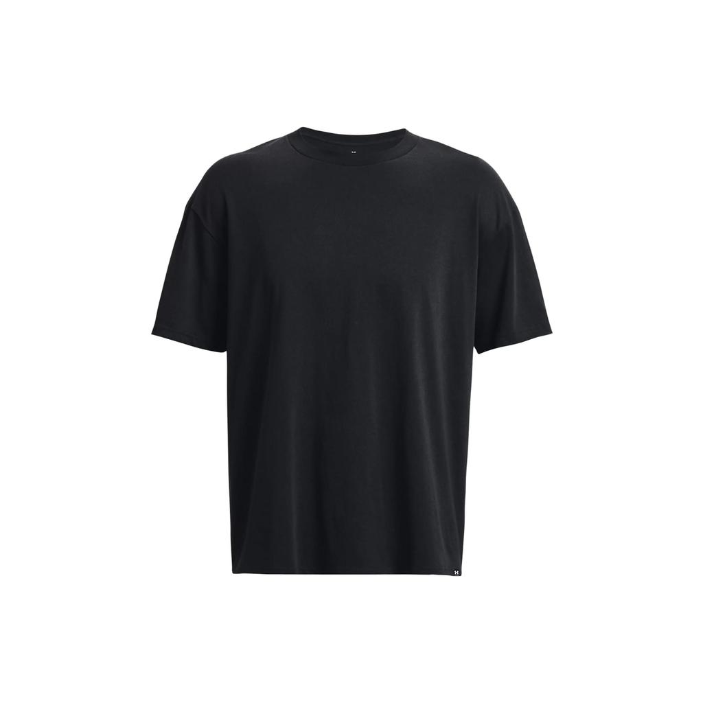 Under Armour UA Oversized Heavyweight Short Sleeve T-Shirt Men Tops Black 1384037-001