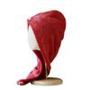 Serviette à cheveux en microfibre 1 paquet Fortement absorbante Séchage rapide Douce Enveloppement pour sécher les cheveux pour femmes pour cheveux épais, longs, bouclés et mouillés - rouge