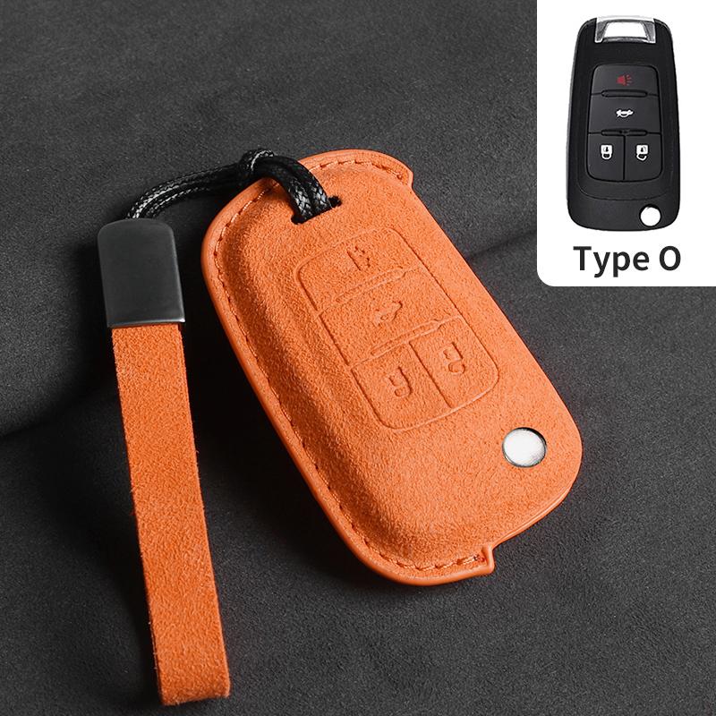 

Suede Car Flip Key Case Cover For Chevrolet Cruze Aveo Camaro Epica Lova Sail Spark Opel Astra Corsa for Cruze Spark Orlando