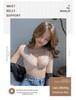 Women's Front Buckle Lace Vest Bra: Slim Fit, Anti-Sag, Beautiful Back Design
