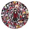 Kakegurui Cartoon Waterproof Stickers: 100 DIY Graffiti-Style Stickers for Laptops, Phones, and Refrigerators
