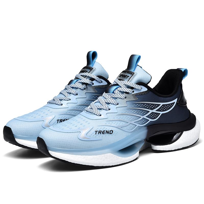 Men's Shoes Sport Running Shoes Sneakers for Men Comfortable Athletic Training Footwear Mesh Black Walking Shoes Big Size 44 45