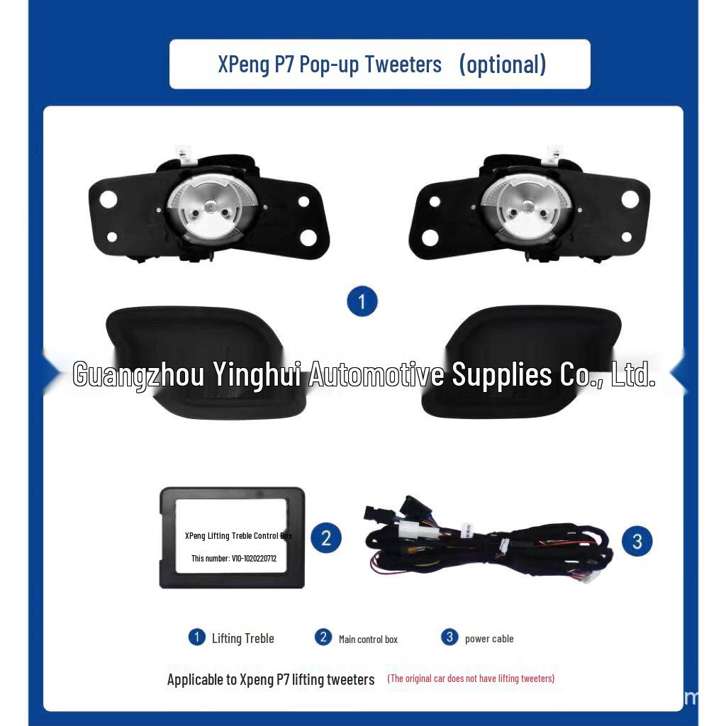2023 Xiaopeng P7I Custom Interior Ambient Lighting - 64 Color Dynamic Light