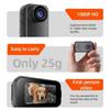 Wide Angle Waterproof Sports Camera 130° FOV Magnetic Backing 720P Resolution Thumb Size For Diving Climbing