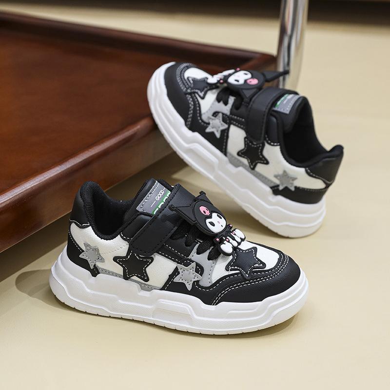 2025 autumn new children's board shoes Korean version fashion trendy shoes Velcro kindergarten little girl student sports shoes