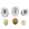 Wolf Dog Lion for Head Molds Handmade Soap Craft Kitchen Baking Fond X3UC
