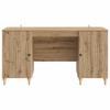 Artisan Oak Desk 142.5 x 50 x 75 cm Particleboard