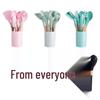 12-Piece Non-Stick Silicone Kitchen Utensil Set with Wooden Handles